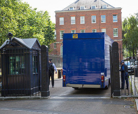 Removal Men At No 10 - But Where Will PM Go?