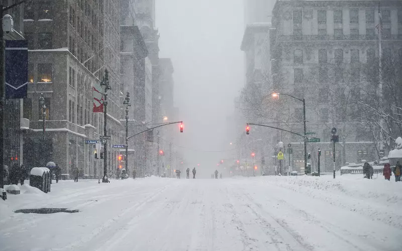 USA: During Christmas, some regions may experience more than three meters of snowfall