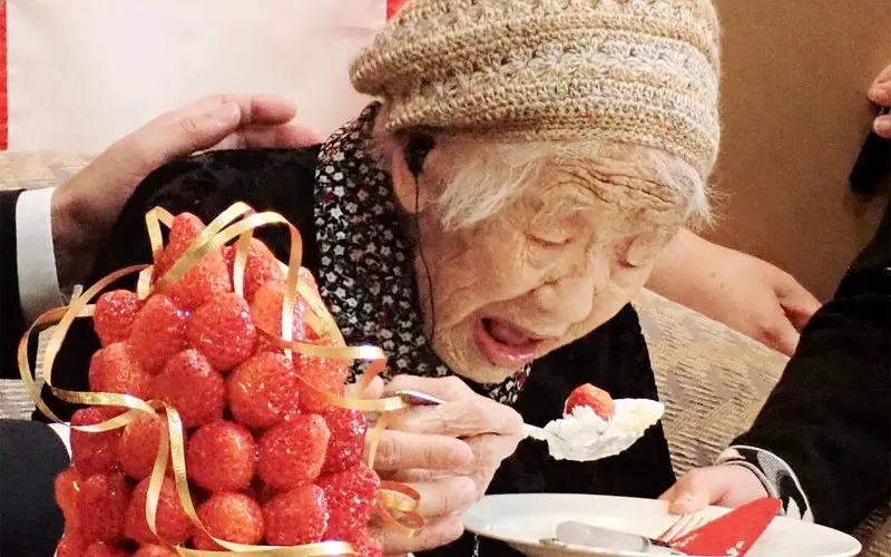The oldest living person is a 119-year-old woman