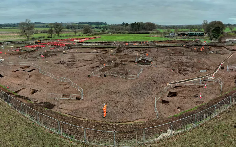 Pozostałości rzymskiego miasta odkryto w rejonie Northamptonshire przy budowie trasy HS2