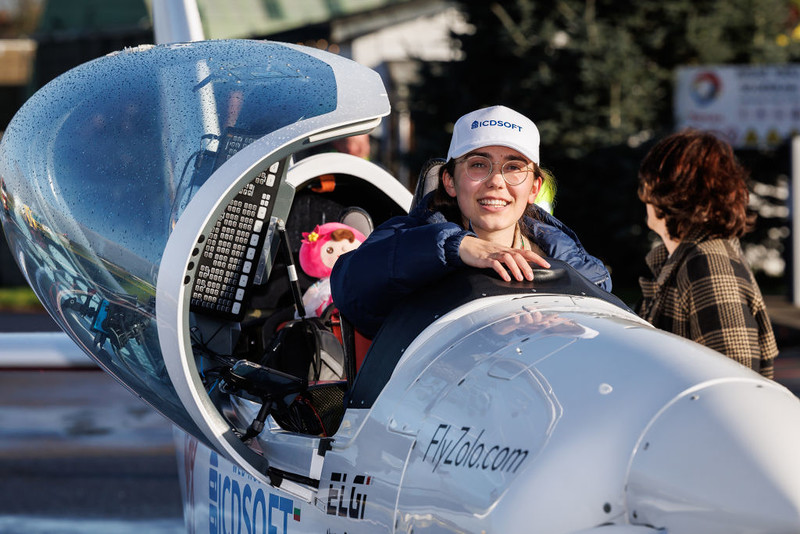 Belgium: 19-year-old breaks record to become youngest woman to fly solo around the world