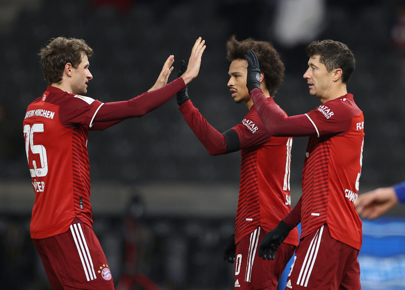 German league: Lewandowski goalless, Bayern win confident