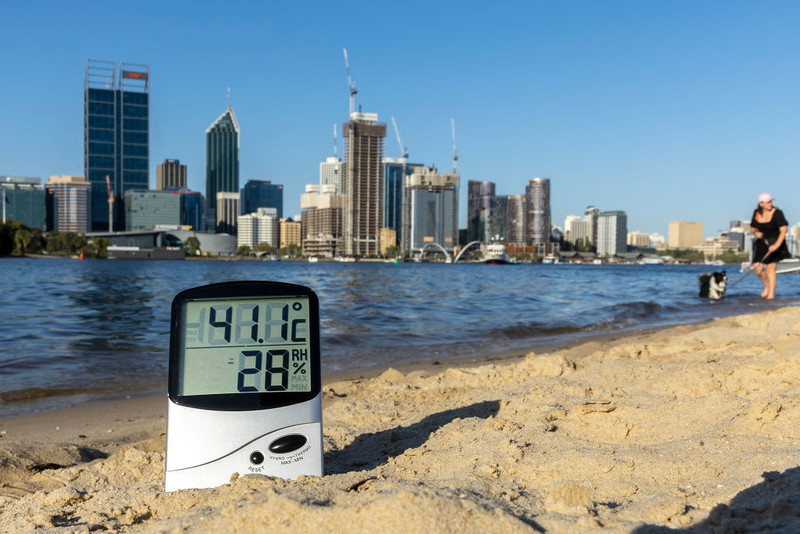 Australia: Record six days in a row with temperatures above 40 degrees Celsius