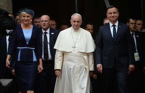 Papież Franciszek przyleciał do Polski