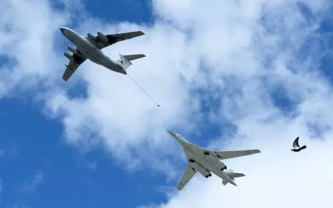 Four Russian strategic bombers have entered the British area of interest