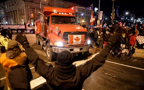 Canada: Trucker protest widens