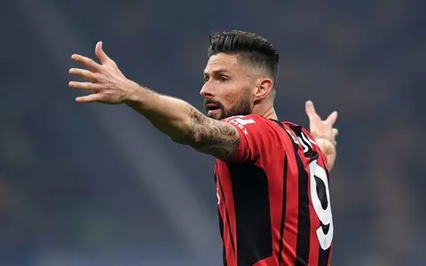 Italian league: Veteran Giroud secured Milan derby victory