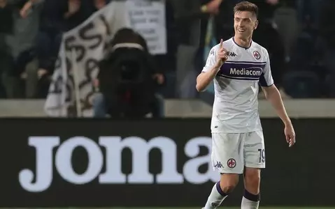 Coppa Italia: Two goals from Piątek, Fiorentina in the semi-finals