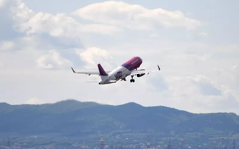 Wizz Air: Nie odwołujemy lotów na Ukrainę, ale prosimy pasażerów o śledzenie informacji