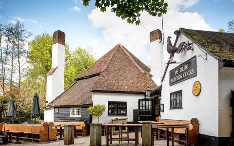 The oldest pub in England is up for sale. He is waiting for new owners