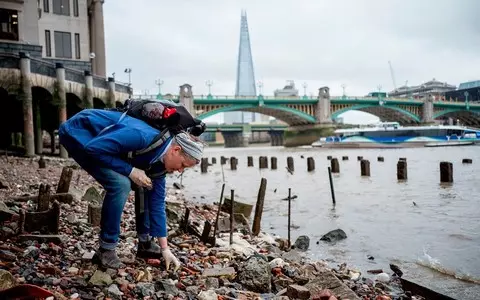 The 5,000-year-old human bone found in the River Thames