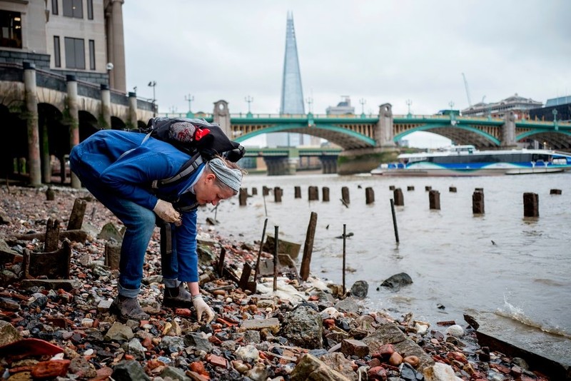 The 5,000-year-old human bone found in the River Thames