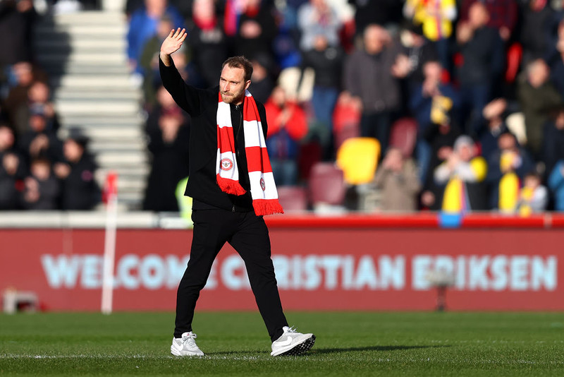 Liga angielska: Eriksen, który podczas Euro miał atak serca, wrócił na boisko