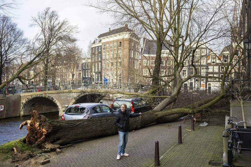 Netherlands: Third storm in a week, first time in nearly 100 years