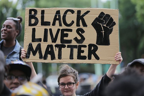 Aktywiści Black Lives Matter blokowali ruch drogowy w stronę Heathrow