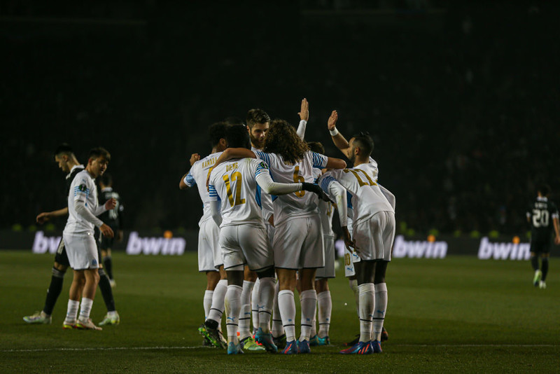 Promotion of Olympique Marseille to the 1/8 finals, Milik a reserve