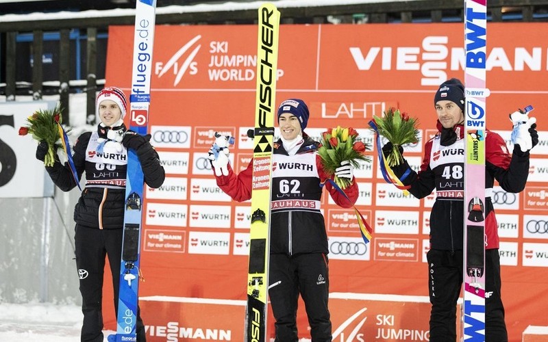PŚ w skokach w Lahti: Żyła trzeci w Lahti, zwycięstwo Krafta