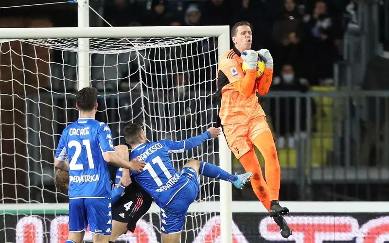 Serie A: Żurkowski strzelił gola Szczęsnemu, ale Juventus pokonał Empoli