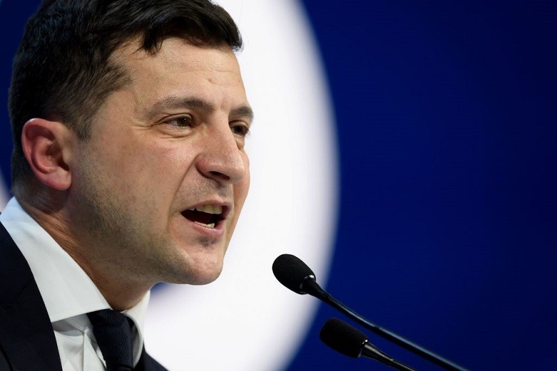 Ukraine ready for peace talks with Russia but not in Belarus, says Volodymyr Zelensky