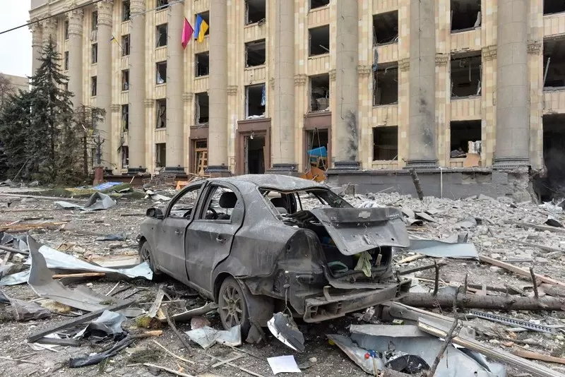 Ukraina: W ostrzałach Charkowa zginęło 9 osób, 37 zostało rannych