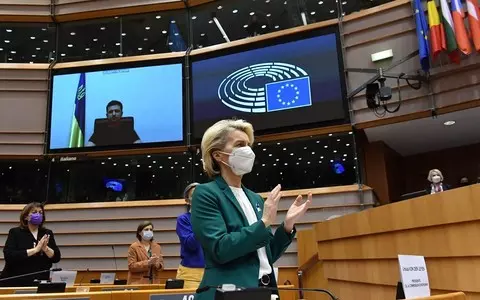 President of Ukraine in the EP: Now you can prove that you are with us, that you are Europeans