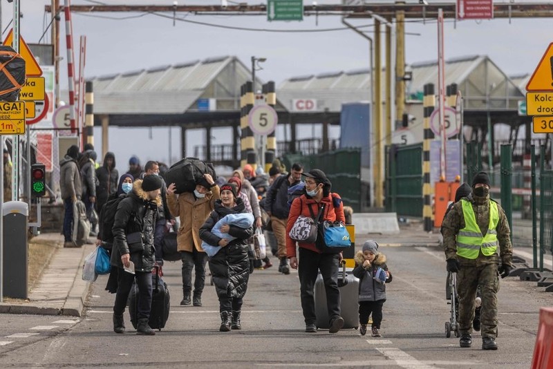 Straż Graniczna: Do Polski przybyło ponad 575 tys. uchodźców z Ukrainy