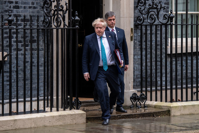 Johnson on Tuesday will talk about Ukraine with the prime ministers of the V4 group