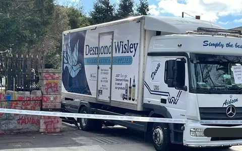 Ireland: A truck hit the gate of the Russian Embassy in Dublin