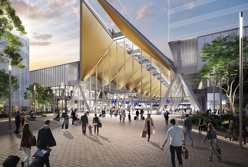 New designs show HS2 Euston station which will link to huge London Underground changes