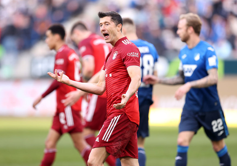 Liga niemiecka: Gol Lewandowskiego, remis Bayernu