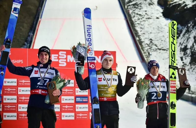 Ski Flying World Championships in Vikersund: Lindvik wins, Poland's Wolny 11.