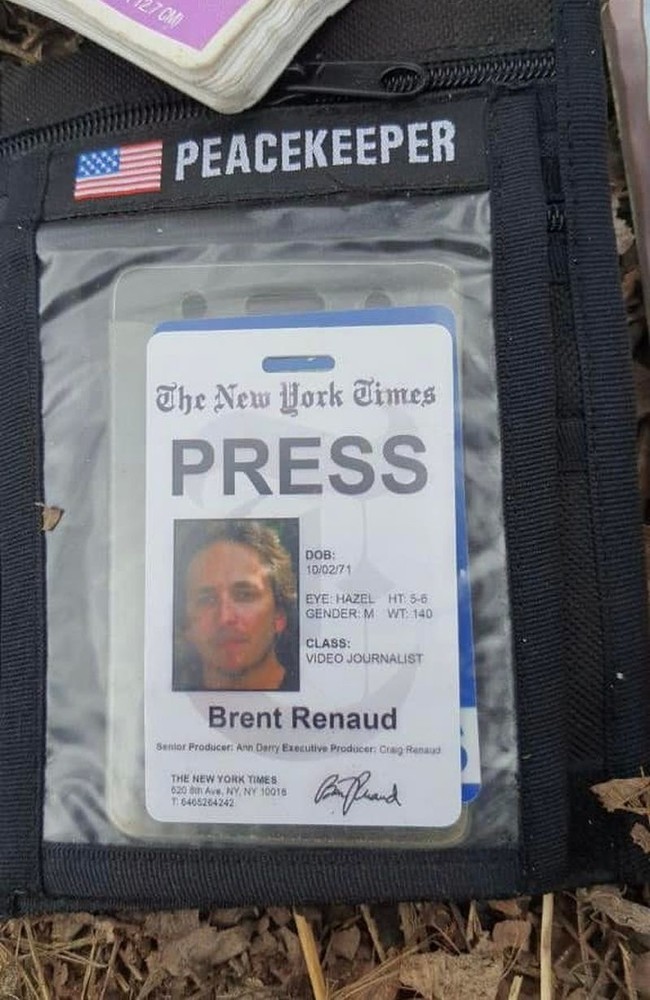 American journalist, Brent Renaud, 51, is shot dead by Russian troops in Ukraine