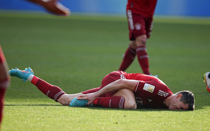 "Kicker": Uraz Lewandowskiego niegroźny, występ w sobotę niezagrożony