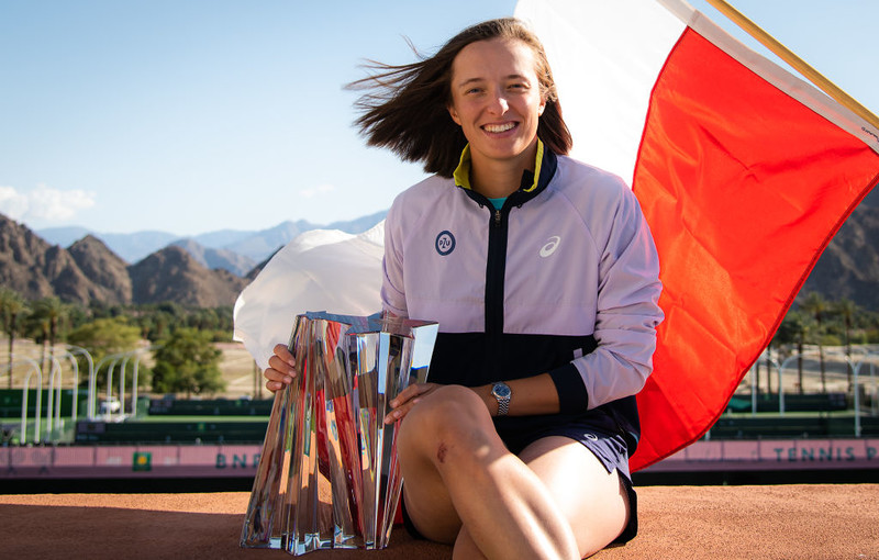 Turniej WTA w Indian Wells: Triumf Igi Świątek, Polka wiceliderką rankingu światowego