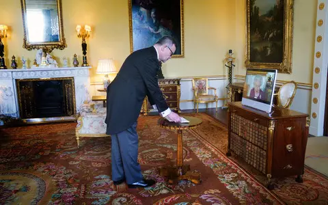 The new Polish ambassador submitted his credentials to Queen Elizabeth II