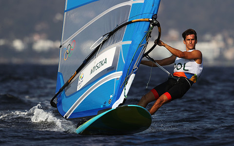Myszka of Poland with no medal in Olympics-Sailing-Men's rs:x  race results
