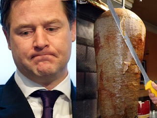 Nick Clegg: 'I'm concerned about rat meat in kebabs'