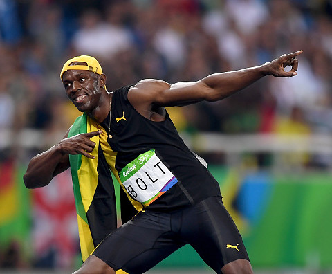Trzeci z rzędu triumf Jamajczyka Bolta na 100 m