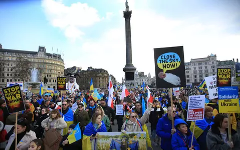 London Stands with Ukraine: March and Vigil