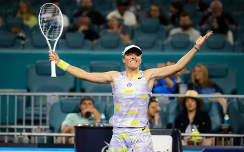 WTA tournament in Miami: Świątek won against Golubic, will be the leader of the world list