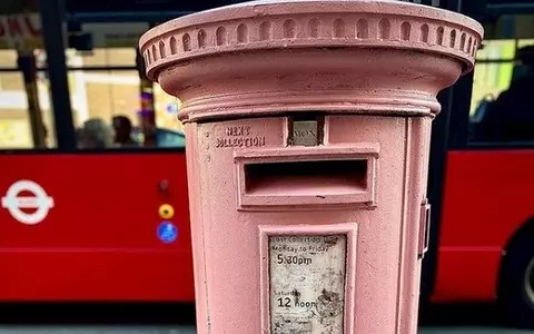 Why have some of London’s iconic red letterboxes suddenly turned pink?