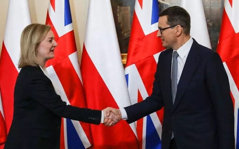 Polski premier spotkał się z minister spraw zagranicznych Wielkiej Brytanii