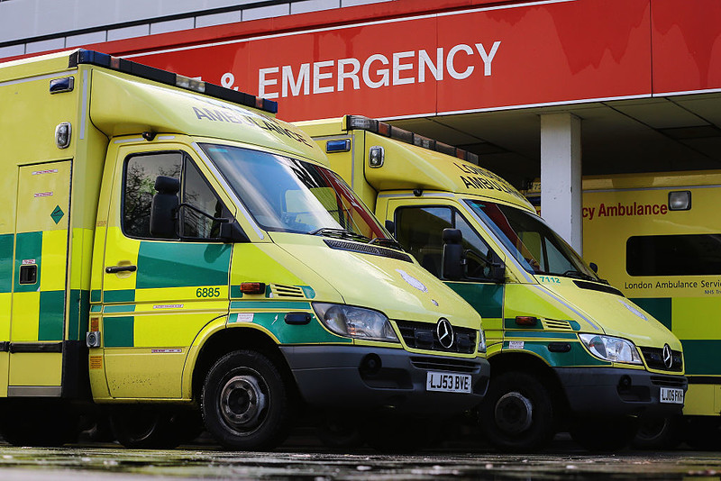 NHS under huge strain as A&Es turn away ambulances