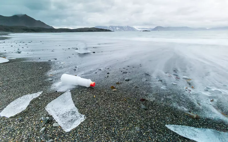 Plastik dotarł już nawet do Arktyki