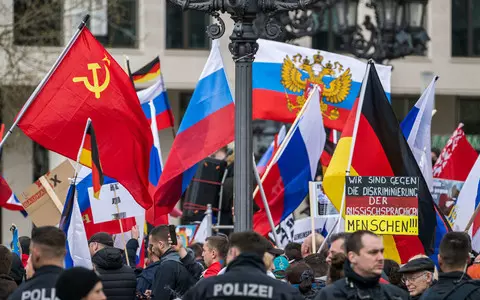 Germany: Pro-Russian demonstrations in Hanover and Frankfurt