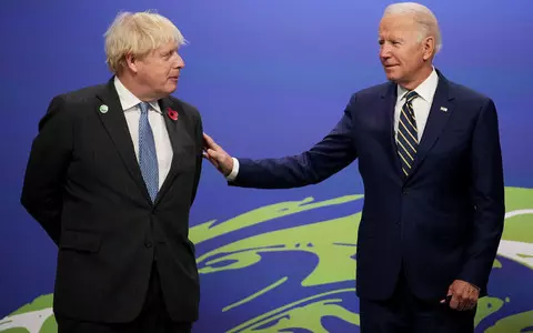 Johnson and Biden talked about increasing pressure on Russia and giving up its oil and gas