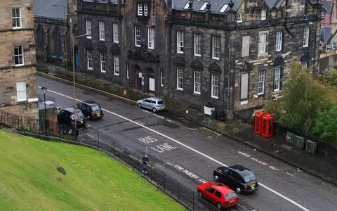 Climate activists have disabled around 100 SUVs in a wealthy neighborhood in Edinburgh