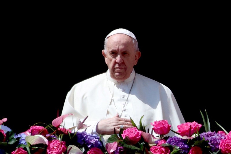 Pope calls for peace in Ukraine on 'Easter of war'