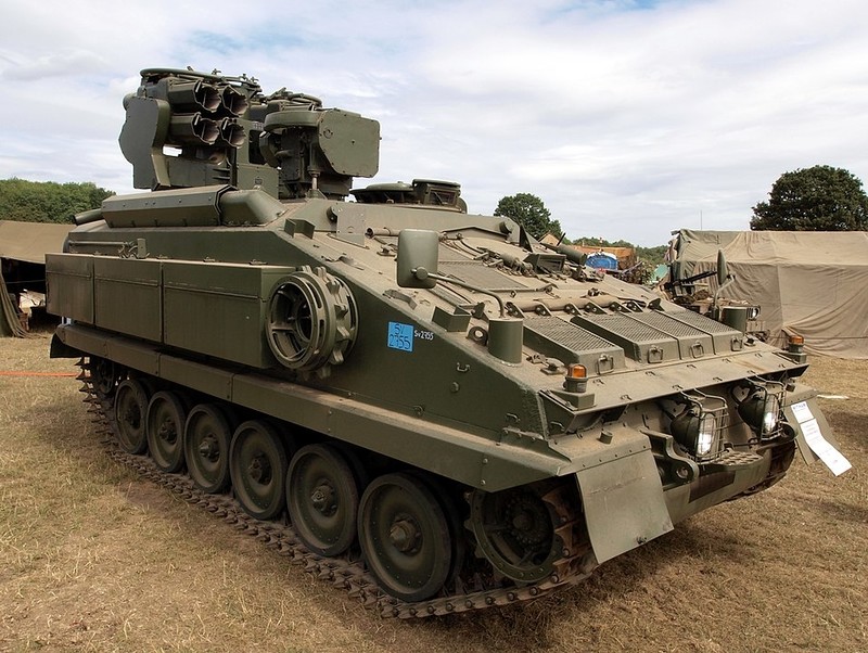 Ukraina dostanie od UK pojazdy opancerzone Stormer z pociskami Starstreak