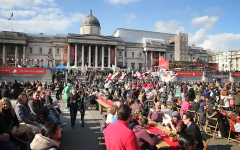 St George's Day celebrations return to Trafalgar Square